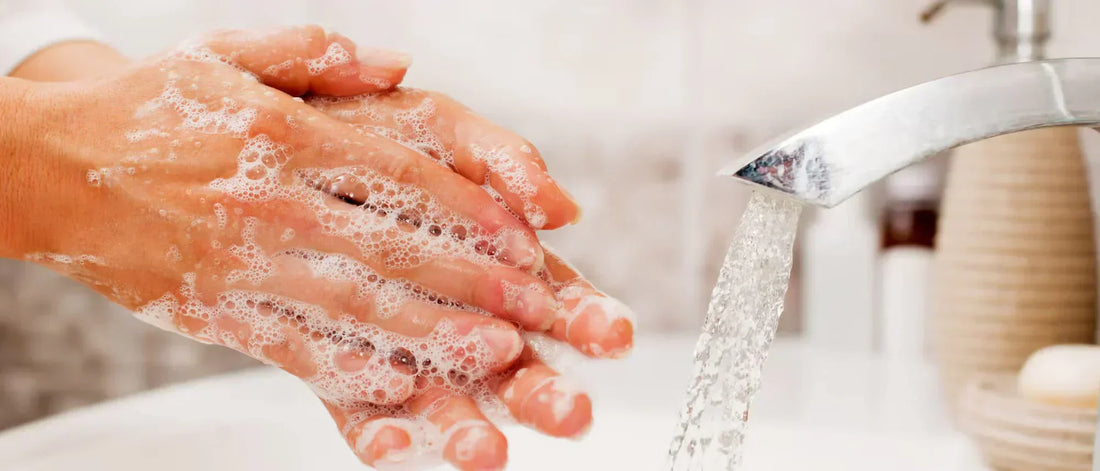 Relieve dry skin due to handwashing